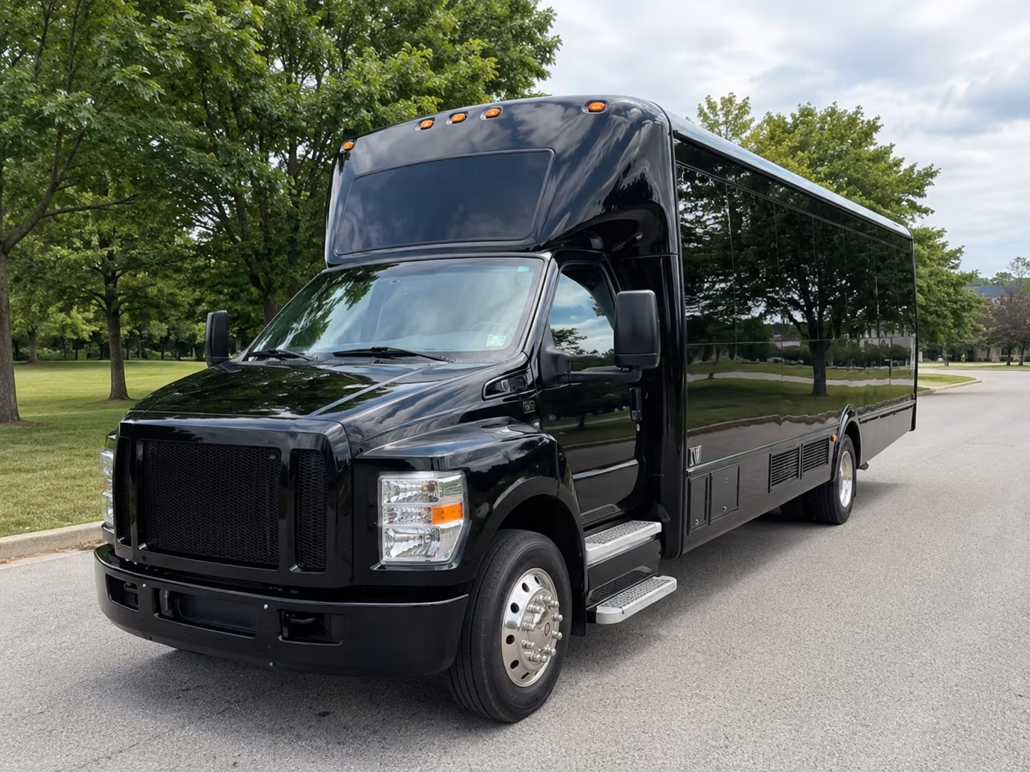 boston corporate retreat shuttle bus rentals
